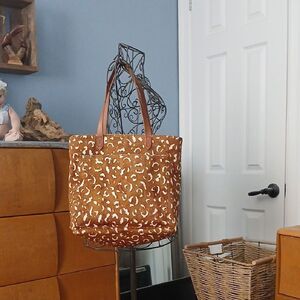 Madewell Calf Leather Tote Bag